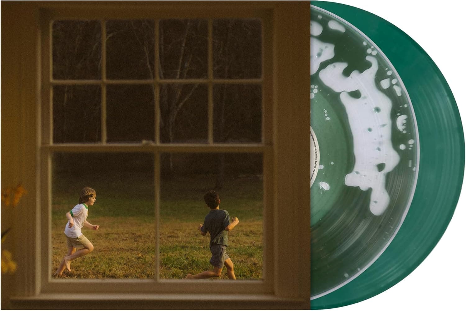 Badworld Noah Kahan The Great Divide 2LP, Green with White Splatter, Liquid Filled, Hand Numbered por Noah Kahan — capa do álbum