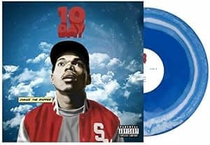10 Day - Exclusive Limited Edition Blue White Merge Colored Vinyl 2LP por Chance The Rapper — capa do álbum