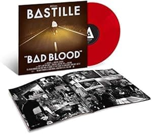 Bad Blood - Exclusive Limited Edition Translucent Red Colored Vinyl LP por Bastille — capa do álbum