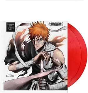 Shiro Sagisu - Bleach Vol 1 & 2 Soundtrack Exclusive Translucent Red Color Vinyl 2x LP Limited Edition por Artista não identificado — capa do álbum