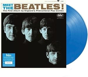 The Beatles - Meet the Beatles! 60th Anniversary Exclusive Limited Opaque Blue Color Vinyl LP por The Beatles — capa do álbum
