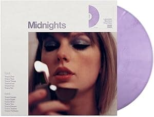 Midnights - Exclusive Lavender Colored Vinyl Limited Edition LP por Taylor Swifts — capa do álbum