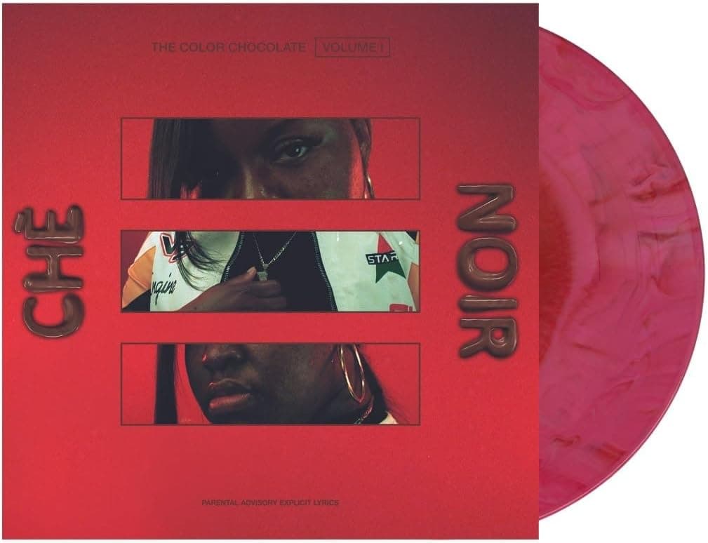 colour CHOCOLATE V. 1 (CHOCOLATE COVERED STRAWBERRY SPLASH VINYL/NUMBERED) por Che Noir — capa do álbum