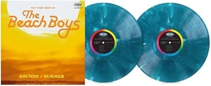 The Beach Boys - Sounds of Summer Exclusive Limited Sea Blue Color Vinyl 2x LP por The Beach Boys. — capa do álbum