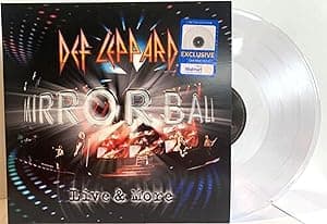 Def Leppard - Mirror Ball Live & More (Exclusive Clear 3X Vinyl) por Def Leppard — capa do álbum