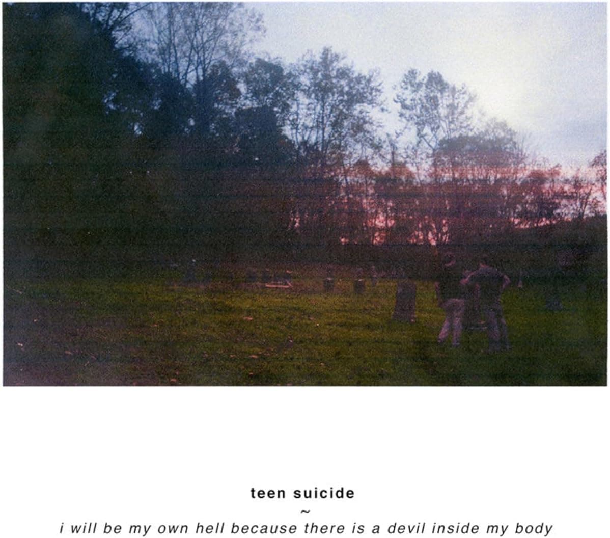 I WILL BE MY OWN HELL BECAUSE THERE IS A DEVIL INSIDE MY BODY (PINK VINYL) por Teen Suicide — capa do álbum