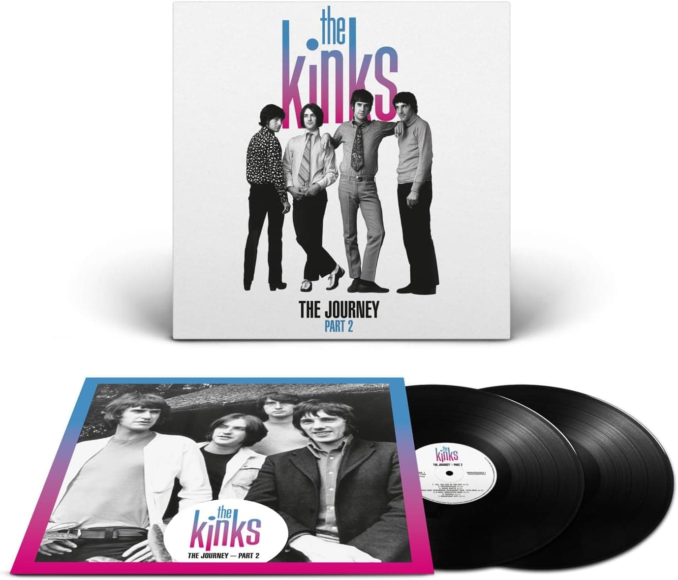 JOURNEY - PT. 2 (2LP) por The Kinks — capa do álbum