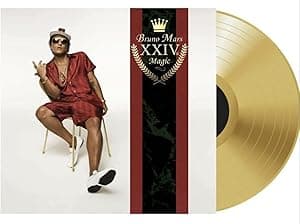 BRUNO MARS 24K MAGIC GOLD VINIL LP por Artista não identificado — capa do álbum