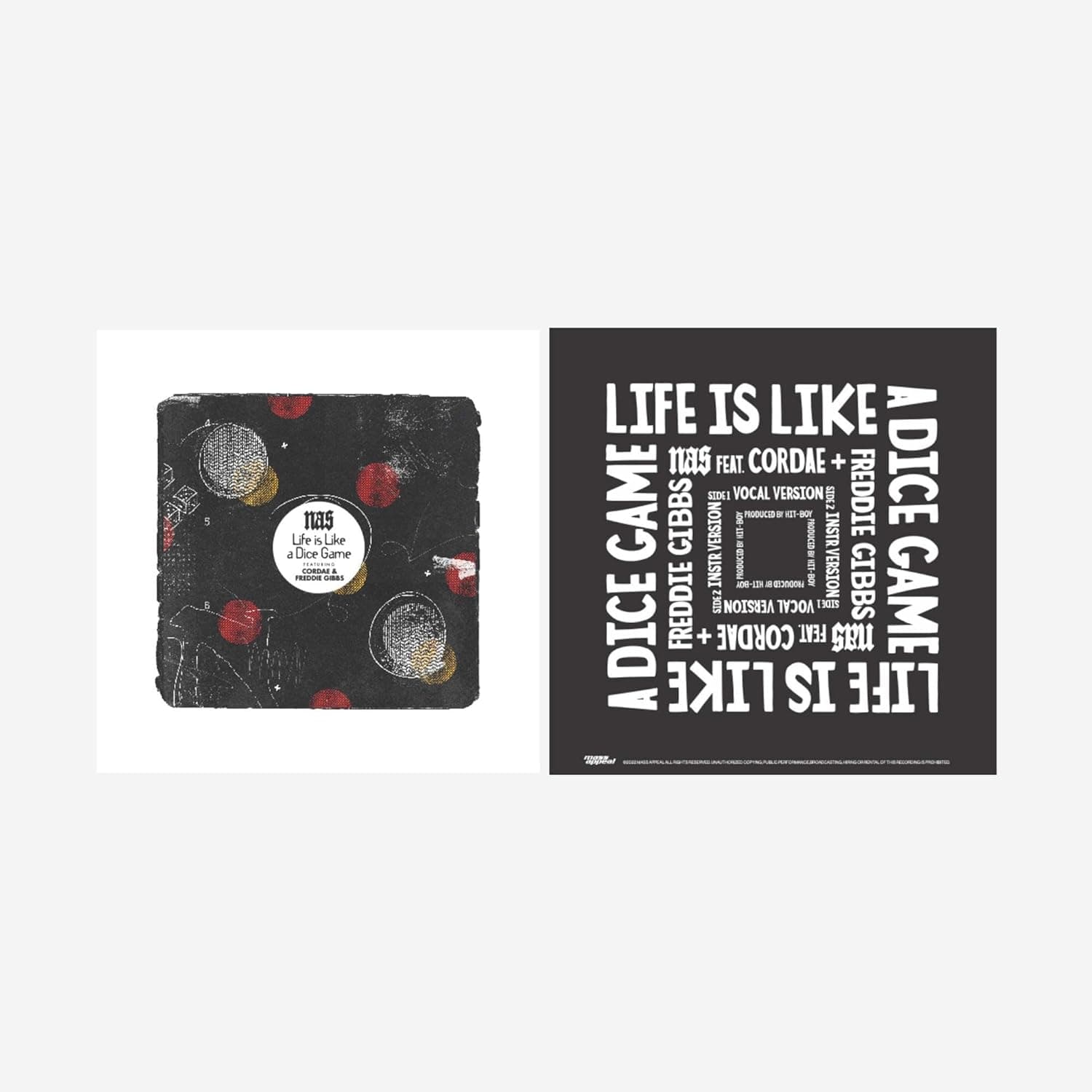 Life is Like a Dice Game por Nas feat. Cordae and Freddie Gibbs — capa do álbum