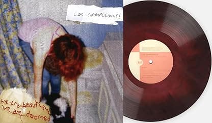 We Are Beautiful We Are Doomed - 180-Gram Red & Black Marble Colored Vinyl por Los Campesinos — capa do álbum