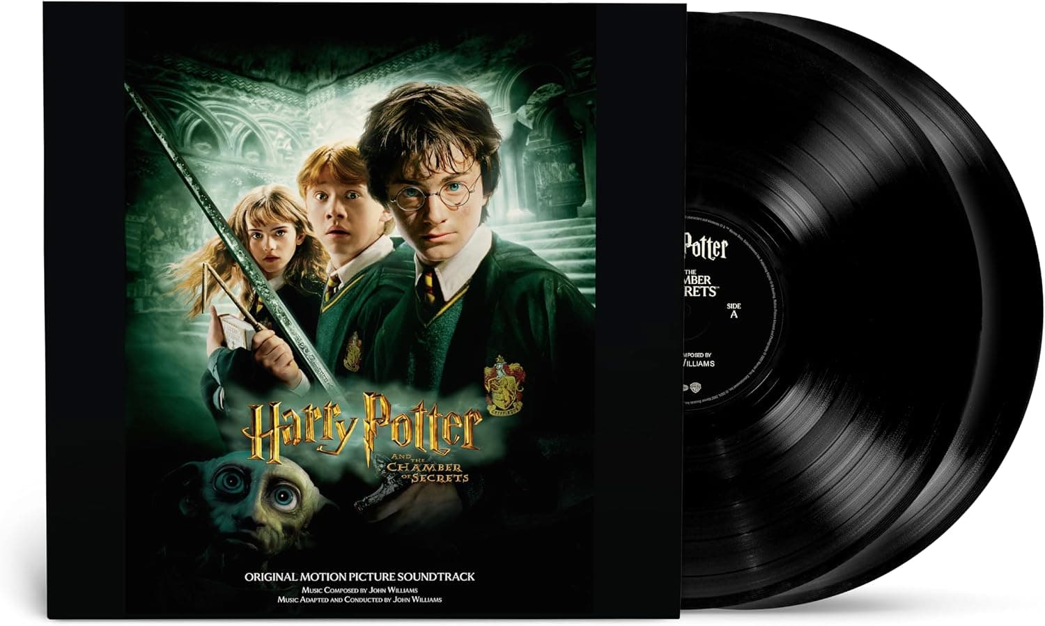 Harry Potter and the Chamber of Secrets (2lp Black Vinyl)(Original Motion Picture Soundtrack) por John Williams — capa do álbum