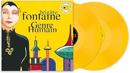 LP VINIL Brigitte Fontaine - Genre humain por Brigitte Fontaine — capa do álbum
