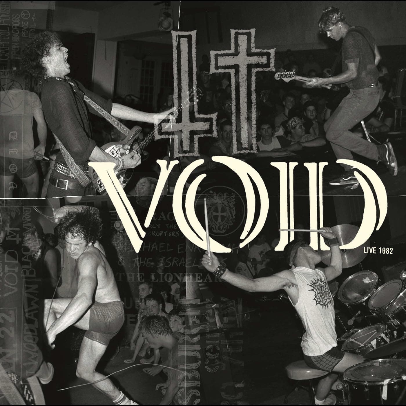 Live 1982 (CLEAR VINYL) por Void — capa do álbum