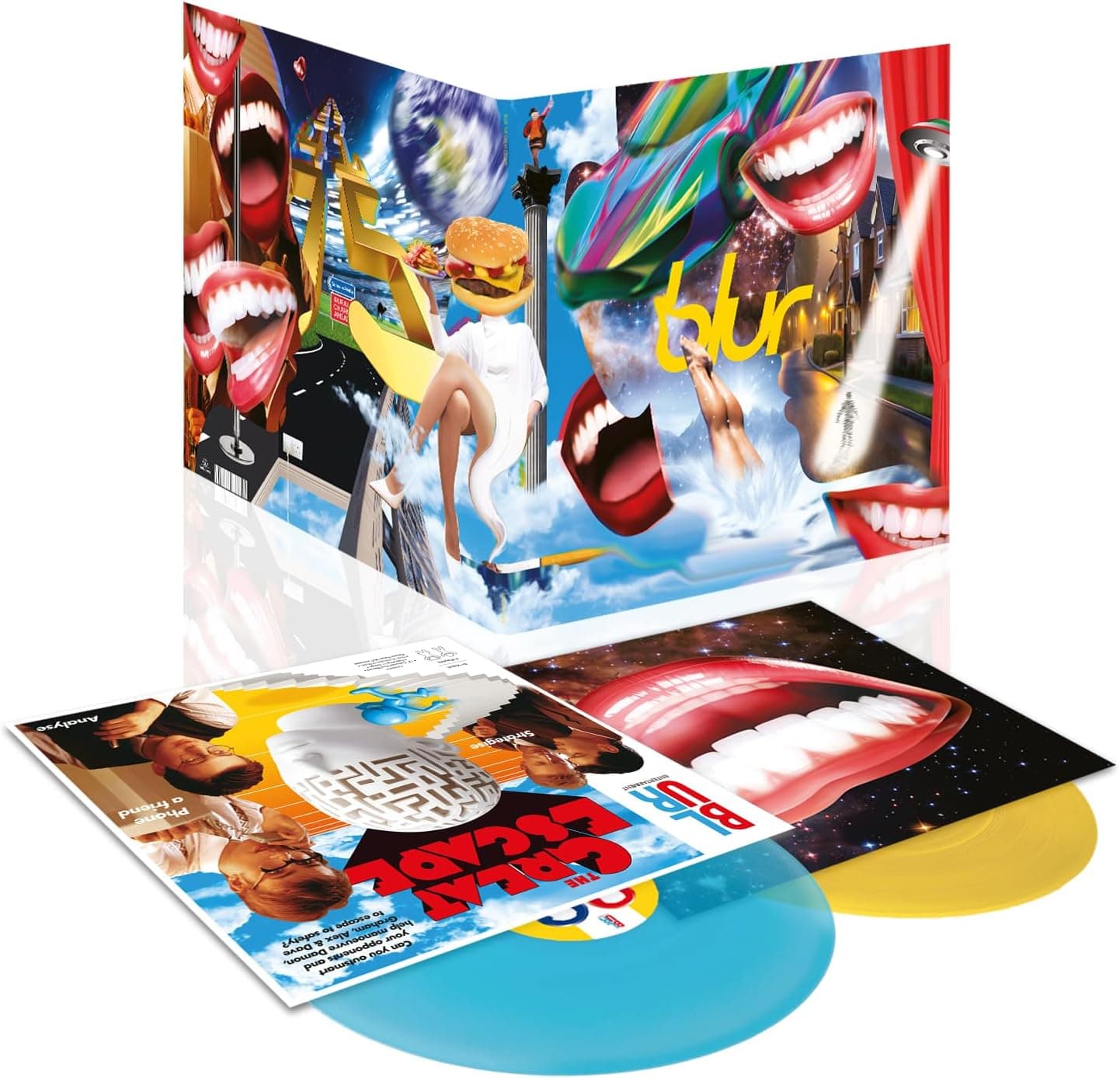 LP VINIL Blur - The Great Escape por Blur — capa do álbum