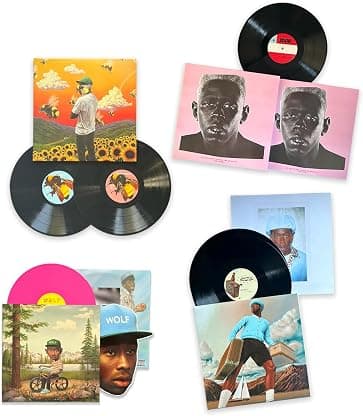Tyler The Creator "Okonma" Vinyl Collection: Flower Boy / Igor / Call Me If You Get Lost / Wolf por Tyler The Creator — capa do álbum