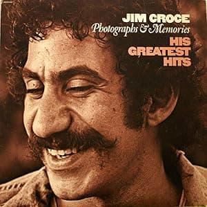JIM CROCE photographs & memories. His greatest hits por Artista não identificado — capa do álbum
