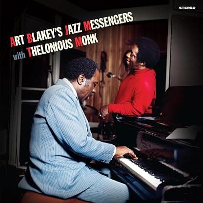 Art Blakey's Jazz Messengers With Thelonious Monk - Limited 180-Gram Red Colored Vinyl with Bonus Tracks por Art Blakey — capa do álbum