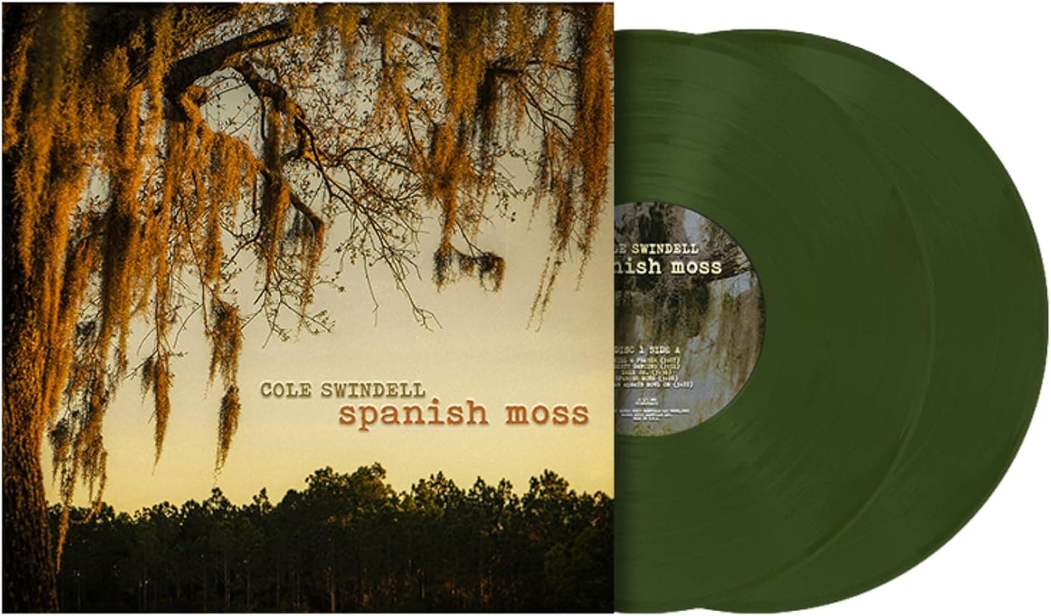 Spanish Moss (Amazon Exclusive Forest Green Vinyl 2LP) por Cole Swindell — capa do álbum