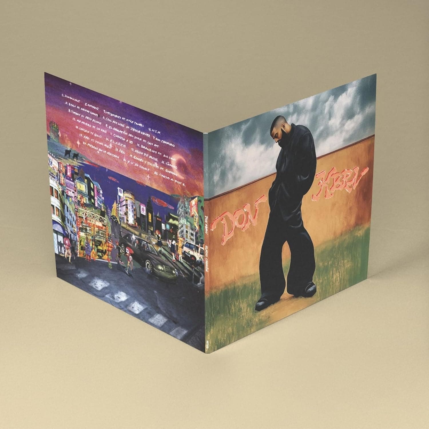 DON KBRN Double Vinyl Original por Eladio Carrion — capa do álbum