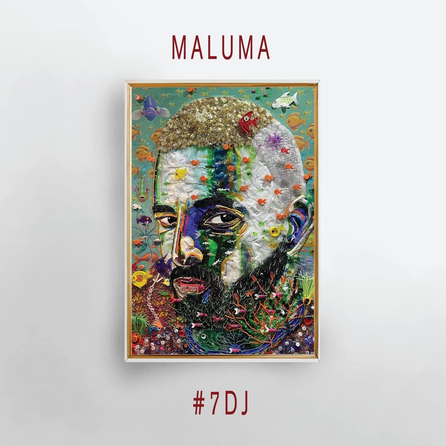 7DJ (7 DIAS EN JAMAICA) (150G/GREEN VINYL) por Maluma — capa do álbum