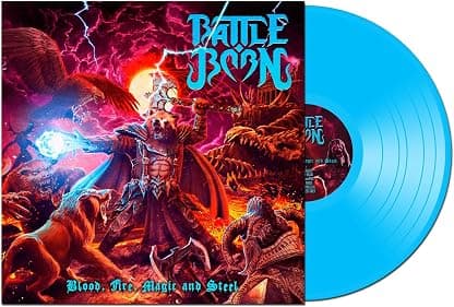 Blood, Fire, Magic and Steel por Battle Born — capa do álbum