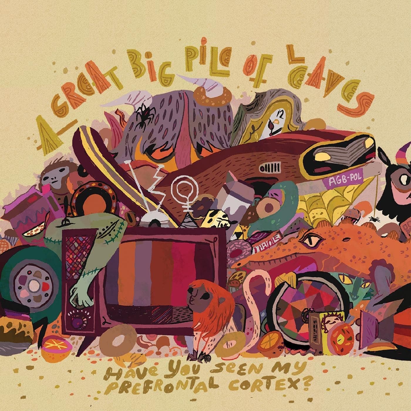Have You Seen My Prefrontal Cortex? (Colored Vinyl por A Great Big Pile Of Leaves — capa do álbum