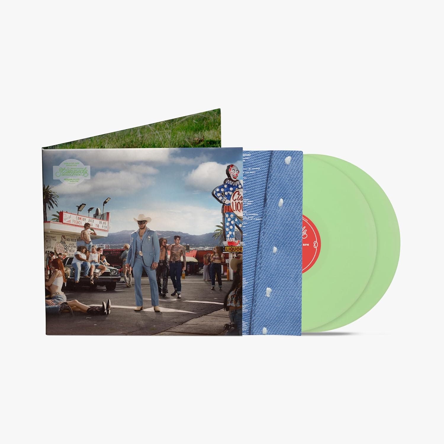 Stampede (Amazon Exclusive Glow-in-the-Dark Vinyl) por Orville Peck — capa do álbum