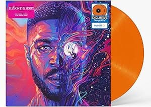 MAN ON THE MOON III: THE CHOSEN (X) (ORANGE VINYL/2LP) por Kid Cudi — capa do álbum