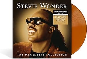 Definitive Collection - Translucent Orange Colored Vinyl por Stevie Wonder — capa do álbum