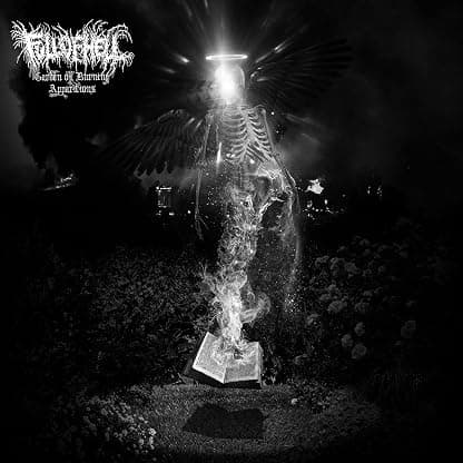 GARDEN OF BURNING APPARITIONS (WHITE INSIDE BLACK ICE WITH WHITE & SILVER SPLATTER VINYL) por Full of Hell — capa do álbum