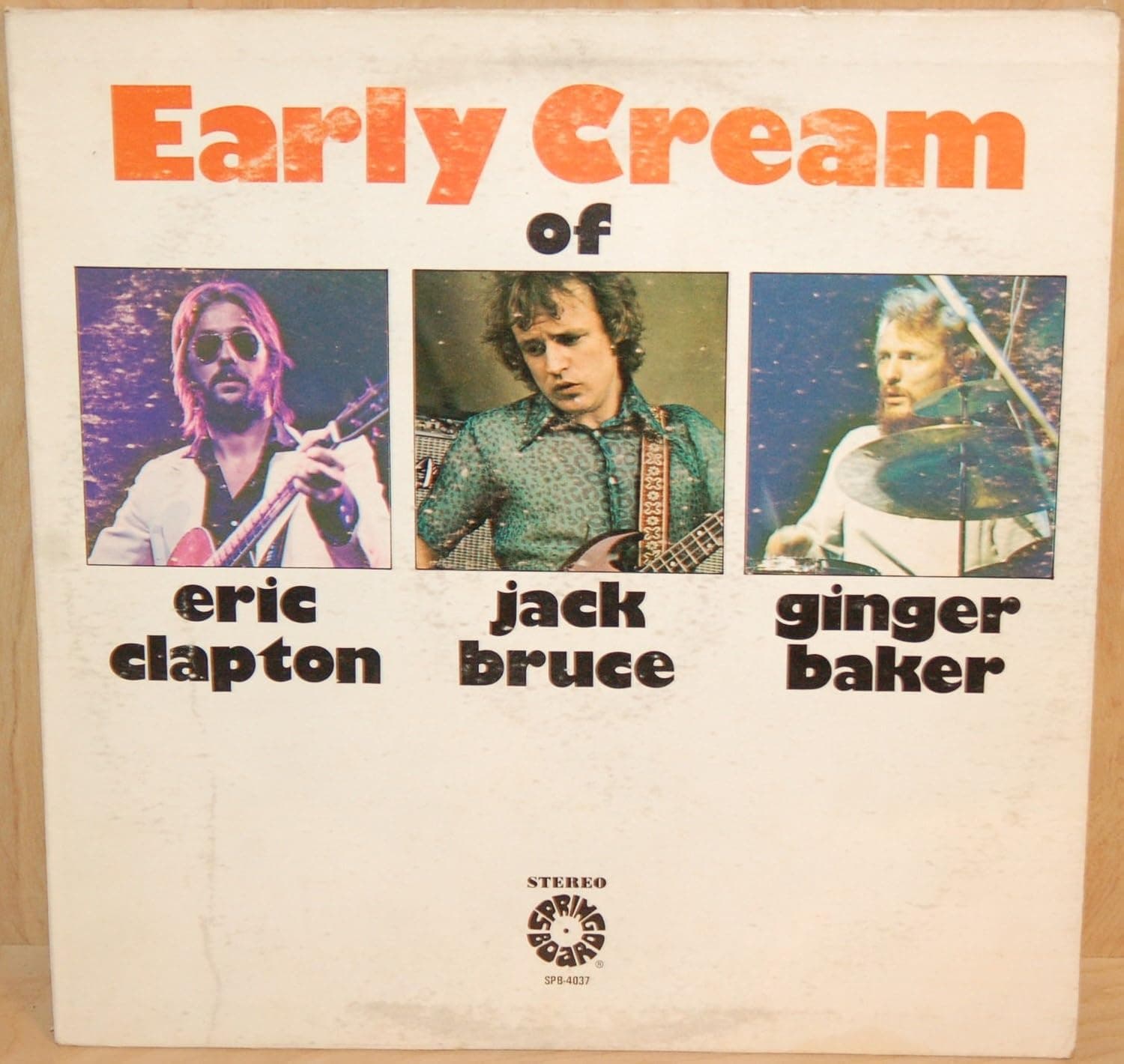 Early Cream por Cream — capa do álbum