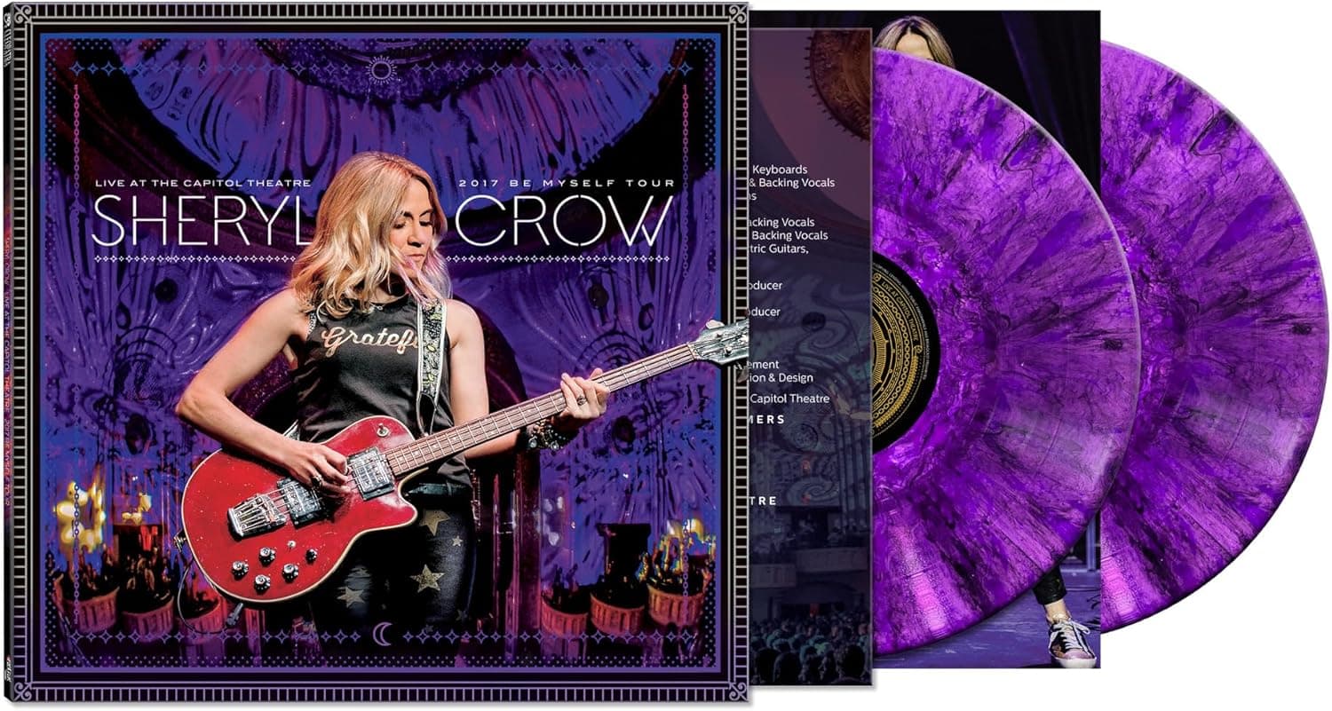 CROW,SHERYL - LIVE AT THE CAPITOL THEATRE: 2017 BE MYSELF TOUR por Sheryl Crow — capa do álbum