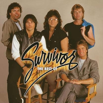 BEST OF SURVIVOR GREATEST HITS (180G/RED & ORANGE SWIRL VINYL/LIMITED EDITION/2LP) por Survivor — capa do álbum