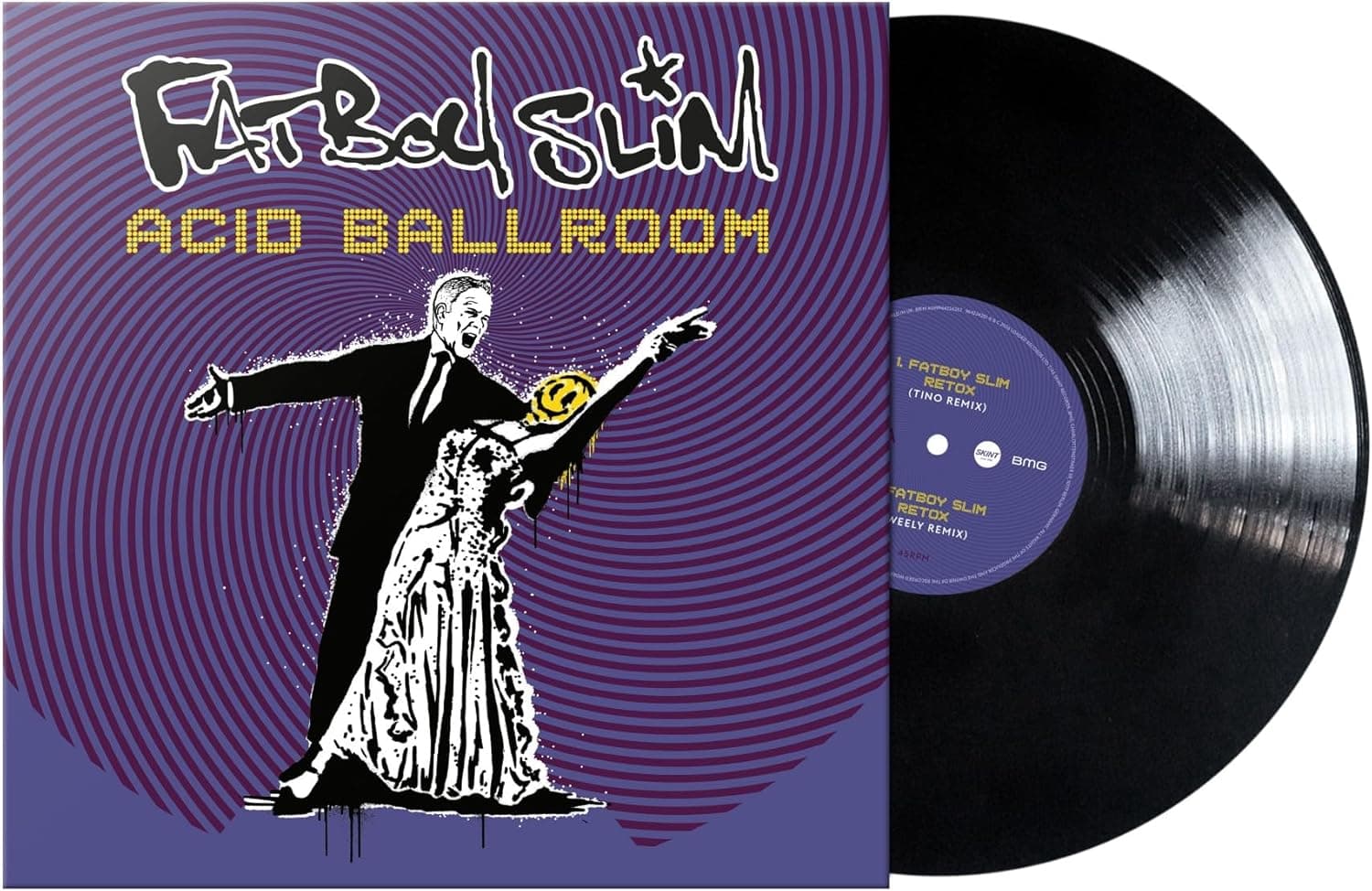 Acid Ballroom - Limited Grey & Silver Swirl Colored Vinyl por Fatboy Slim — capa do álbum