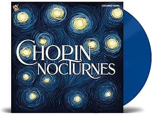 Chopin Nocturnes, Blue Vinyl - Classical Music por Fryderyk Chopin — capa do álbum