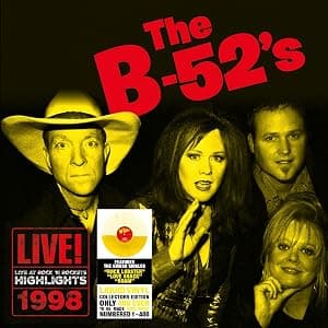 Live at Rock 'N Rockets - Yellow Liquid Vinyl por The B-52's — capa do álbum