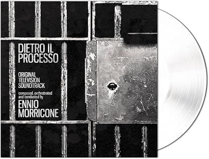 Dietro Il Processo (Original Soundtrack) - Limited White Colored Vinyl por Ennio Morricone — capa do álbum