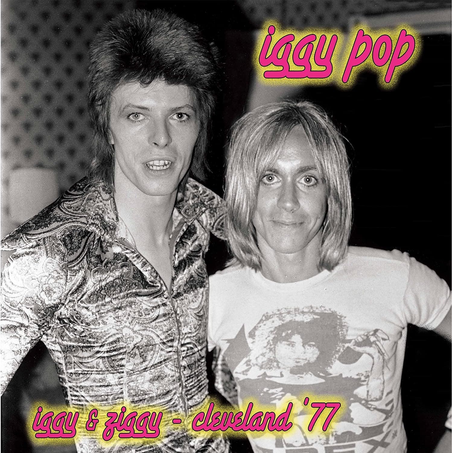 IGGY & ZIGGY - CLEVELAND '77 (SILVER/PINK VINYL) por Iggy Pop — capa do álbum