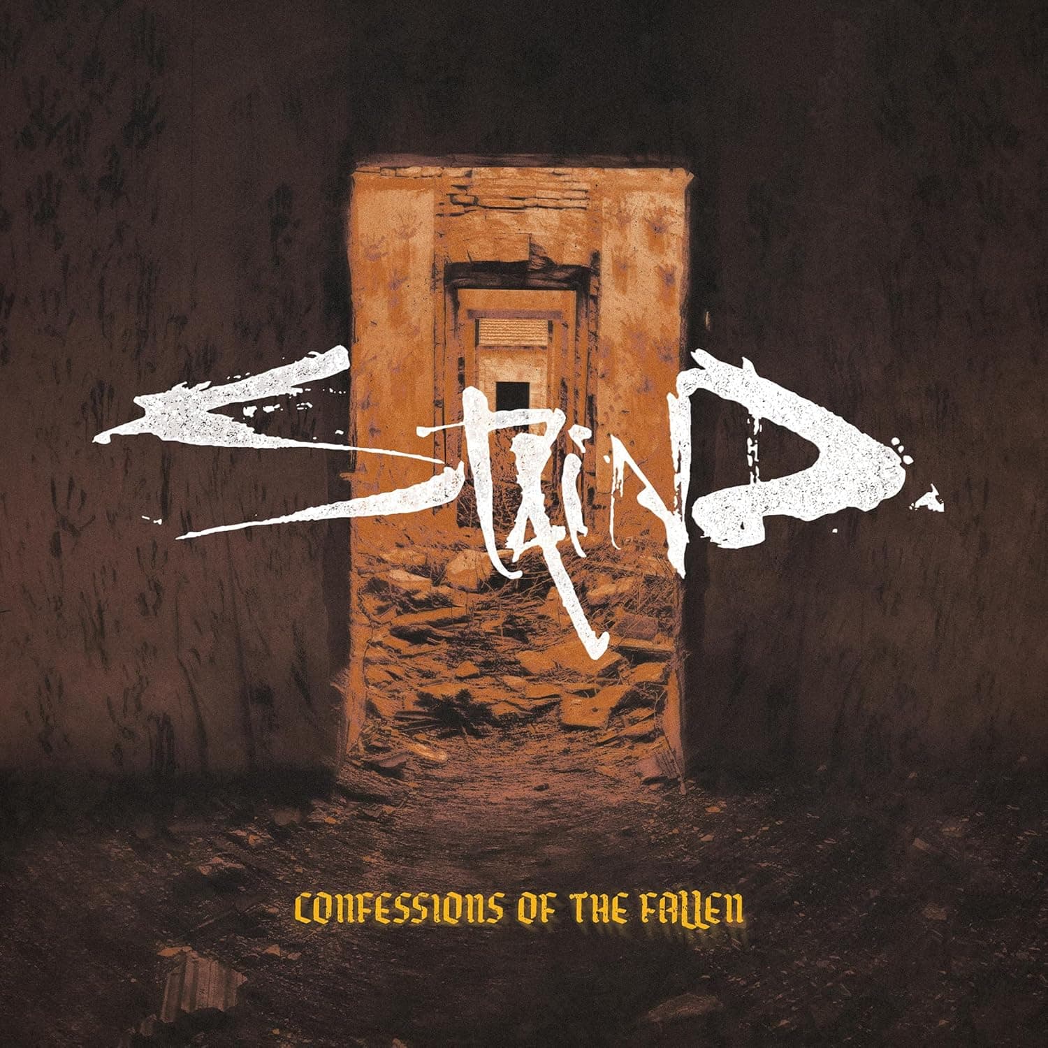 CONFESSIONS OF THE FALLEN (LIMITED colour RUN/ORANGE/BLACK & WHITE SPLATTER VINYL) por Staind — capa do álbum