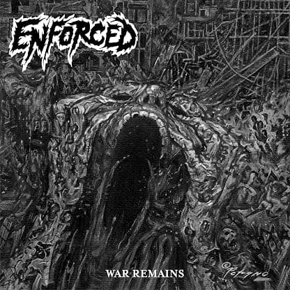 WAR REMAINS (BLUE VINYL) por Enforced — capa do álbum