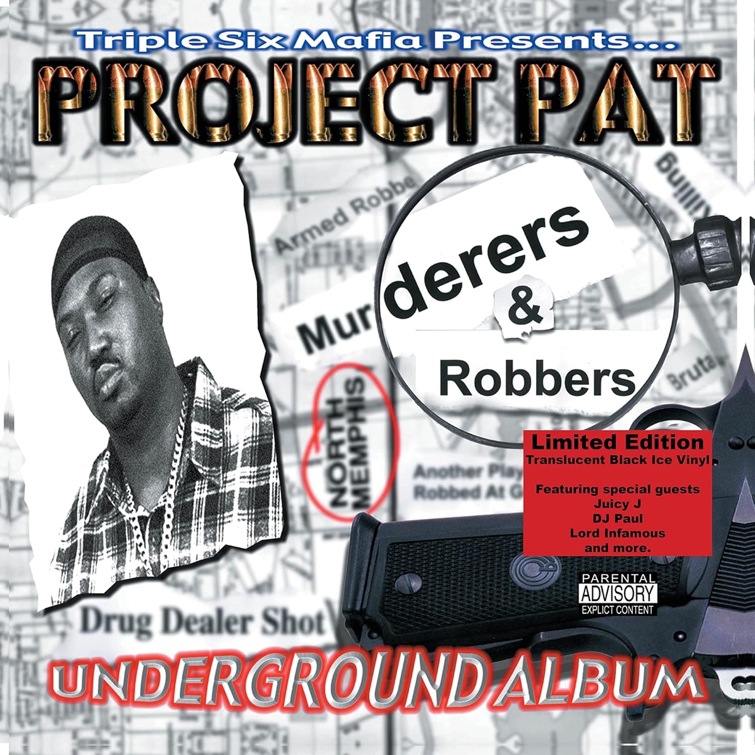 MURDERERS & ROBBERS (X) por Project Pat — capa do álbum