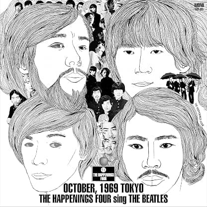 The Happenings Four Sing The Beatles in Oct. 1969, Tokyo por Happenings Four — capa do álbum