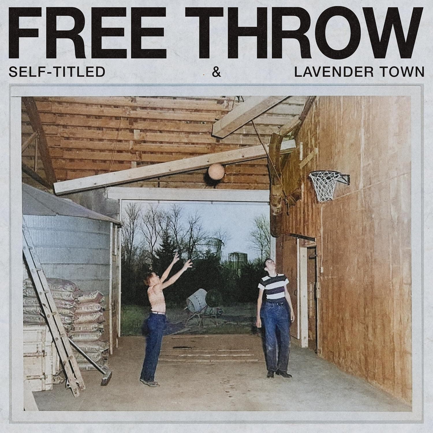 Self-Titled / Lavender Town por Free Throw — capa do álbum